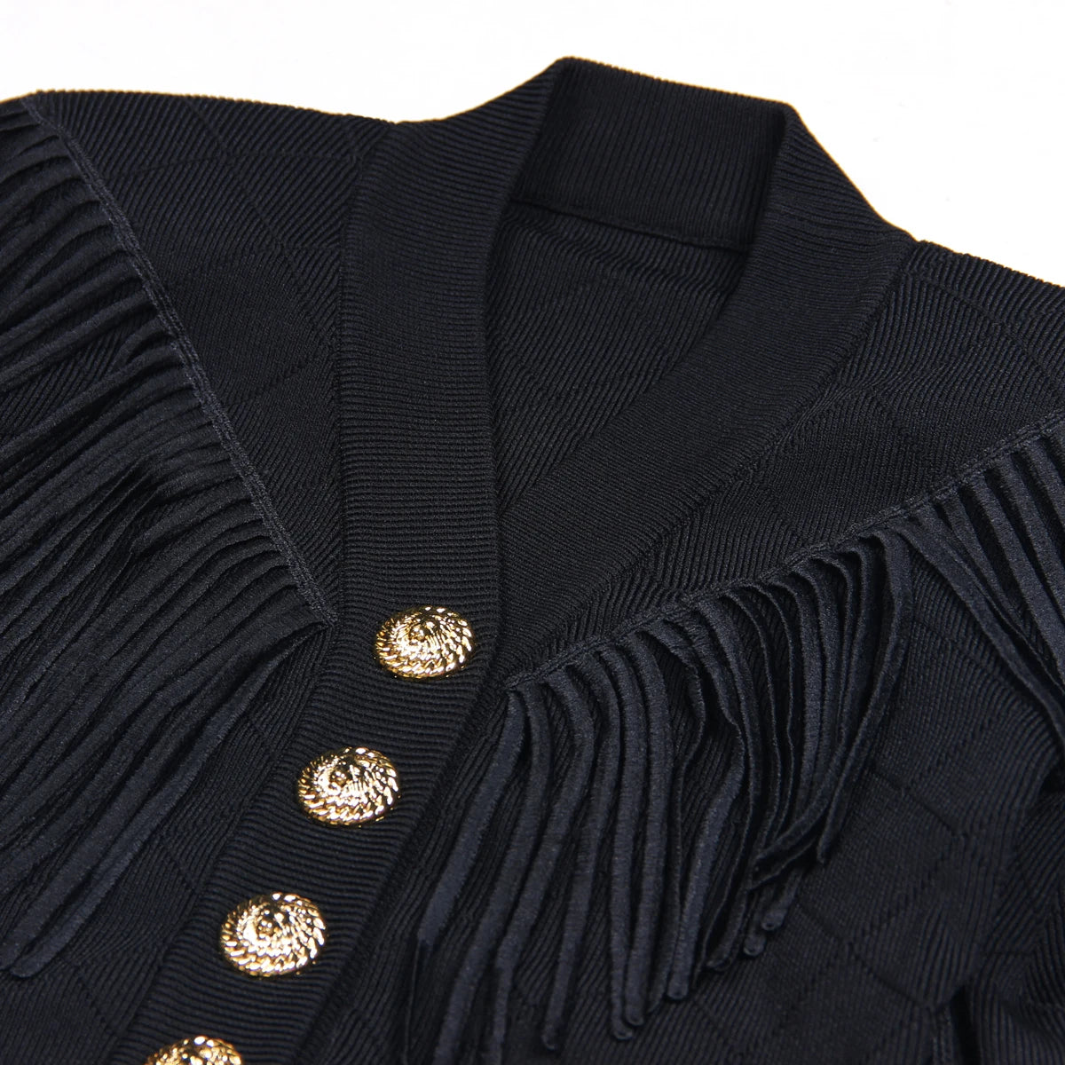 Long Sleeve V-Neck Cardigan Top - Nini Styles